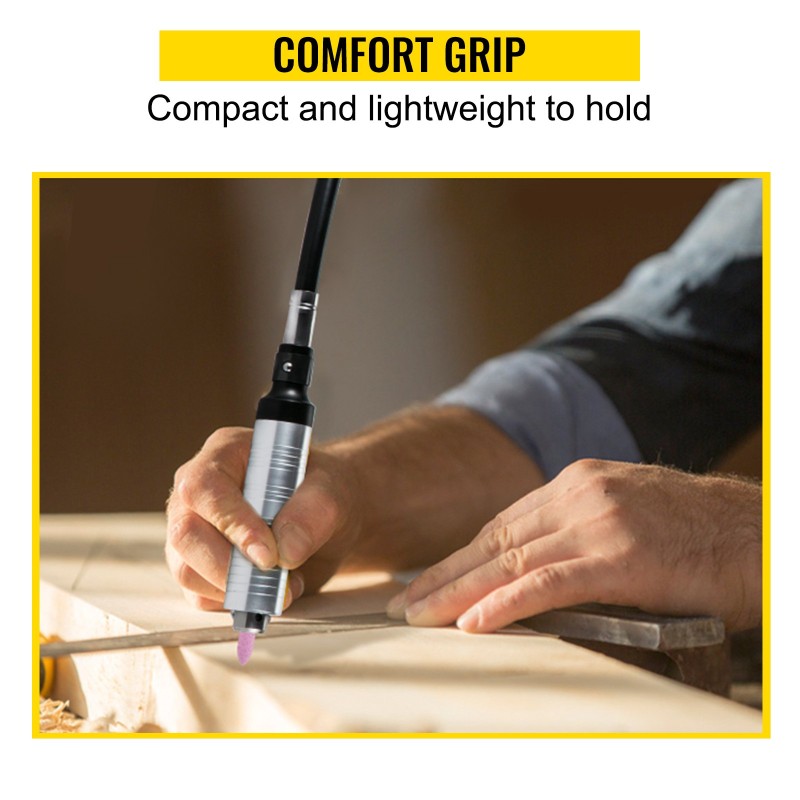 Joustava akselihiomakone 380W 500–23000 kierrosta minuutissa jalkapolkimella kolmileukainen 0,3–6,5 mm istukka