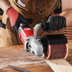 Polttokiillotus- ja pintakäsittelykone 1200W 6-portainen alumiinirunko 4 kuitukiillotuslaikkaa