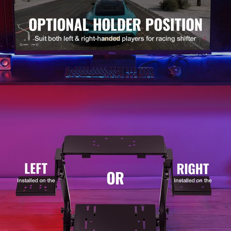 Rattiteline hiilikuituteräksestä säädettävä 68,5-80 cm taitettava yhteensopiva G25 G27 G29 G920