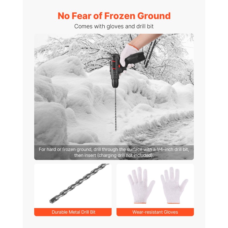 Ajotien merkkitikut 50 kpl 152 cm lasikuitu oranssi heijastinnauhoilla