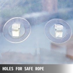 Vesikävelypallo 2 m 0,8 mm PVC/TPU vesitiivis TIZIP-vetoketjulla