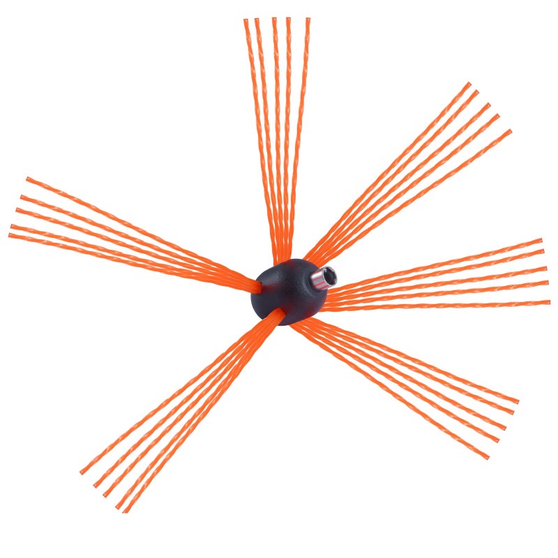 Savupiipun puhdistussarja 9 m nylonvarret 360 asteen harja kotikäyttöön