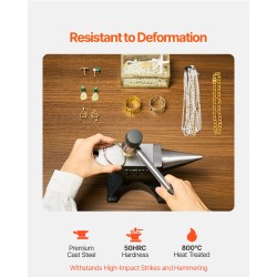 Alasimi valuteräksinen 11,5 kg yksisarvinen kova työpinta