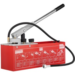 Hydrostaattinen käsikäyttöinen painekoepumppu 60 bar 12 L kolmiyksikköisellä mittarilla R 1/2 liitännällä