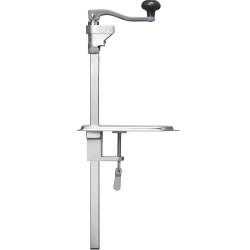 Säilyketölkin avaaja manuaalinen pöytäkiinnitteinen SUS420 terällä jopa 300 mm tölkeille ammattikeittiöihin