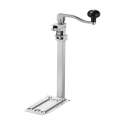 Pöytämallinen manuaalinen tölkinavaaja terät ruostumattomasta teräksestä korkeussäädettävä enintään neljäsataa millimetriä