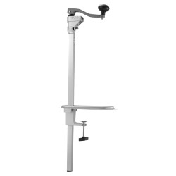 Manuaalinen pöytämallinen säilykepurkinavaaja ruostumatonta terästä ja valurautaa 400 mm