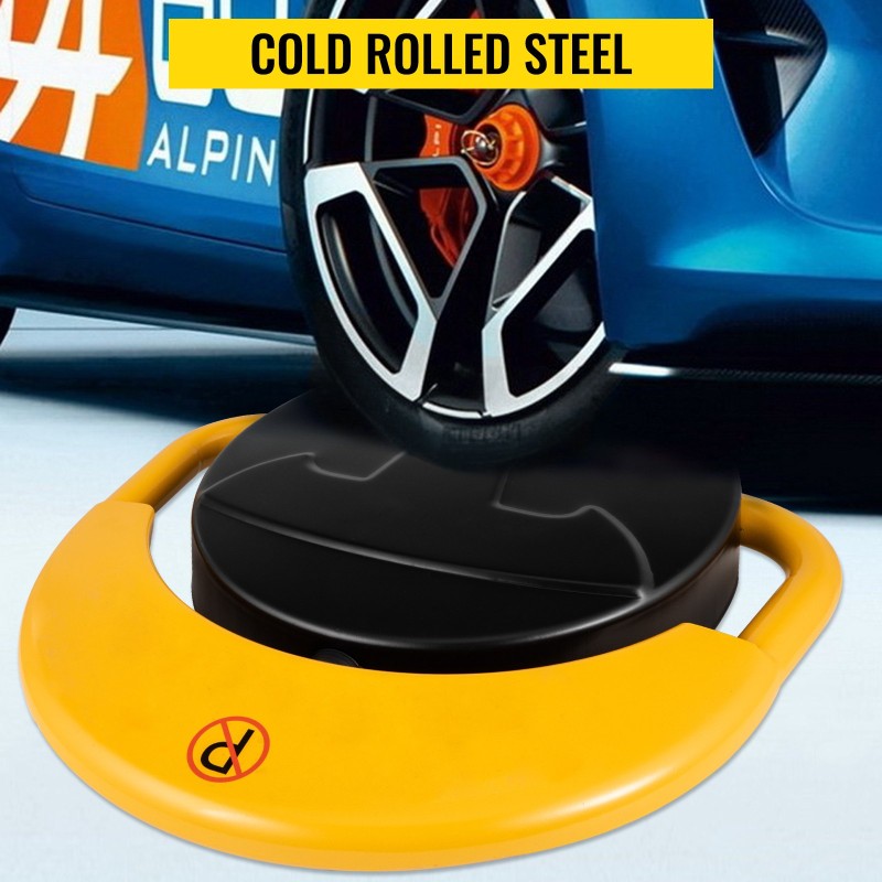 Pysäköintilukko kauko-ohjattava kylmävalssattu teräs IP67 15 m kantama paristokäyttöinen