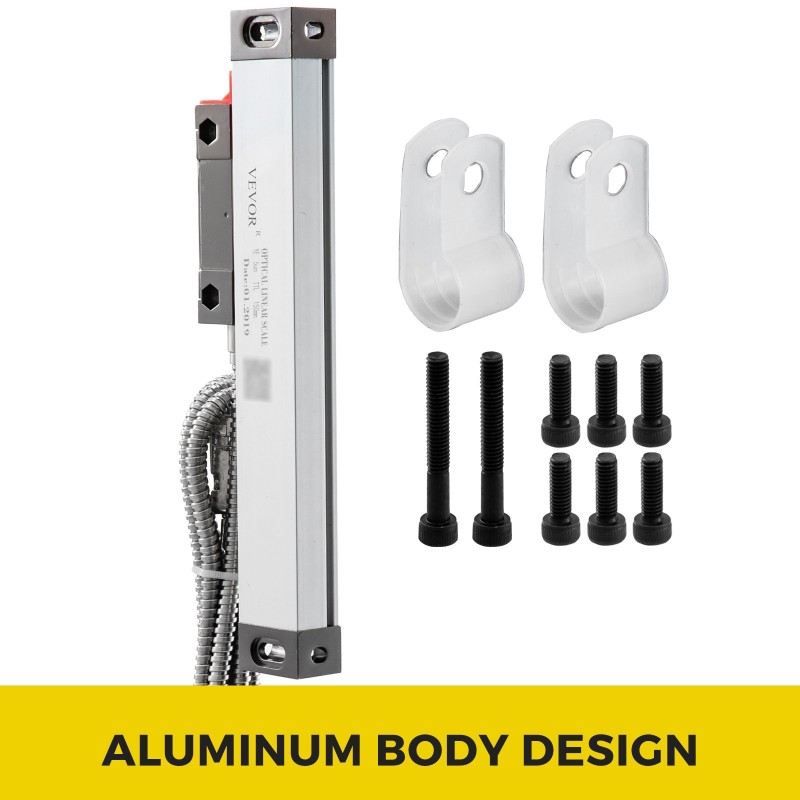 Lineaariviivain 150 mm alumiinirunko 5 µm resoluutio 3 m kaapeli