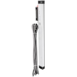 Lineaarinen lasiasteikko 300 mm alumiinirunko 3 m kaapelilla