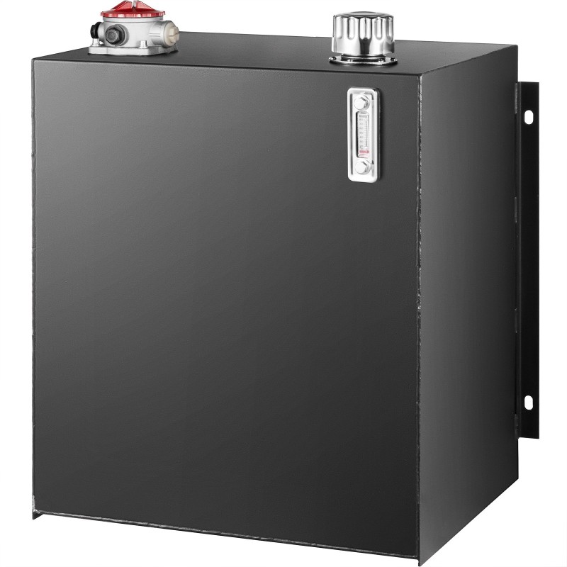 Hydraulinen öljysäiliö 95 l kylmävalssattu teräs suodattimella sekä tason ja lämpötilan mittarilla