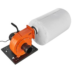 Siirrettävä puupölynkerääjä 80 l polyesteripussilla 2 5 m suodatus 100 mm imuaukko