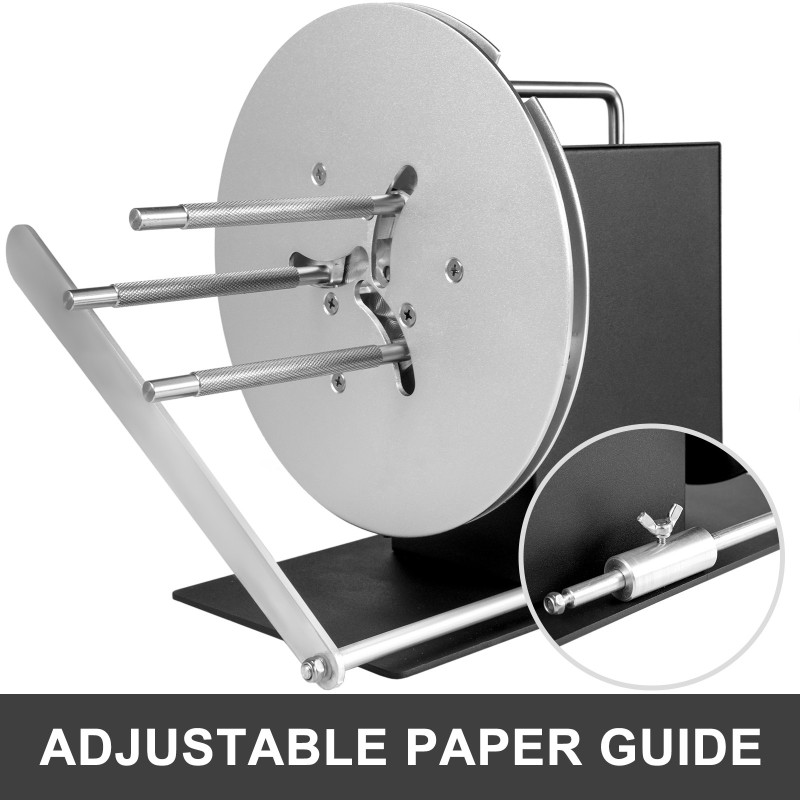 Automaattinen etiketinkelaaja 304-ruostumaton teräs 6061-ilmailualumiini 120 mm kelausleveys 200 mm maksimikelaushalkaisija