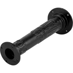 Valurautainen käsipumpun jalusta 66 cm musta puutarhaan neljällä kiinnitysreiällä