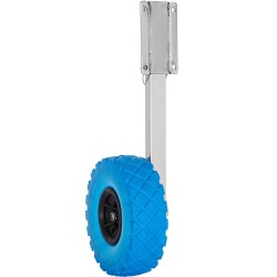 Peräpeiliin asennettava veneen kuljetuspyöräsarja ruostumatonta terästä polyuretaanivaahto kumiveneille 136 kg