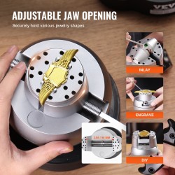 Pallopuristin teräksinen 127mm pallo 360 asteen pyörivä jalusta 69 osaa