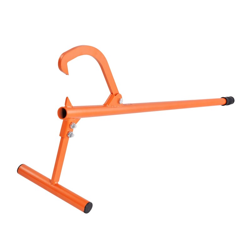 Puutavaranostin 1219 millimetriä varsi hiiliteräsrakenne säädettävä koukku enintään 15 tuumaa