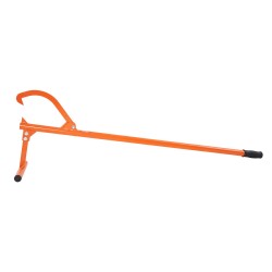 Puutavaranostin 1219 millimetriä varsi hiiliteräsrakenne säädettävä koukku enintään 15 tuumaa