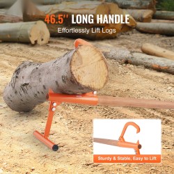 Puunnostin saarnipuu hiiliteräs 1180 mm kahva säädettävä koukku enintään 381 mm