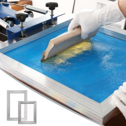 Silkkipainosarja 2 alumiinikehystä 8x10 ja 10x14 tuumaa 110-lankainen polyesteriverkko