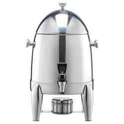 Juoma-annostelija 12 l ruostumaton teräs tiivis hana kuumille ja kylmille juomille