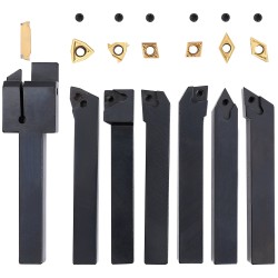 Sorvin kääntötyökalusarja 7 osainen 1 cm varsi 182 mm kovametalliterät alumiinikotelo