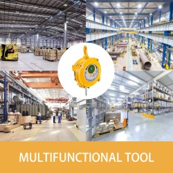 Jousitasain teräs kantavuus 9–15 kilogrammaa 1,5 metrin vaijerilla ja koukulla