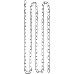 Kelaketju sinkitty hiiliteräs 6mm 30,48m 698kg työkuorma 2 pikalukkoa