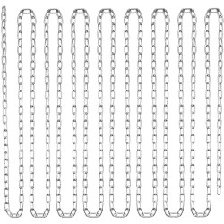 Kelaketju hiiliteräs galvanoitu 5,1 mm 30,48 m 498 kg kaksi pikalukkoa