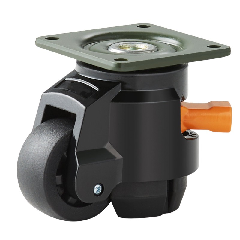 Tasonsäätöpyörät 4 kpl 499 kg 50,8 mm nailon 360 astetta työpenkeille