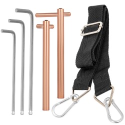 Sähköinen 400V pistehitsauslaite vaihdettavilla teräskärjillä kantokahvalla ja ripustusremmillä