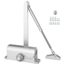 Ovensuljin valettu alumiini hydraulinen säädettävä 45 kg sisä ja ulkokäyttöön