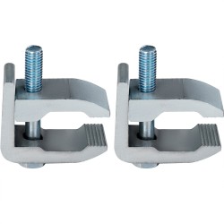 Tärylevyn suojamatto muovinen 48,5 x 49 cm 0,6 cm paksu 2 kiinnitysklipsiä