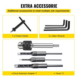 Pöytämallinen tappireikäkone täyskuparimoottori 0,5HP 1700RPM valurautainen työpöytä 13mm istukka