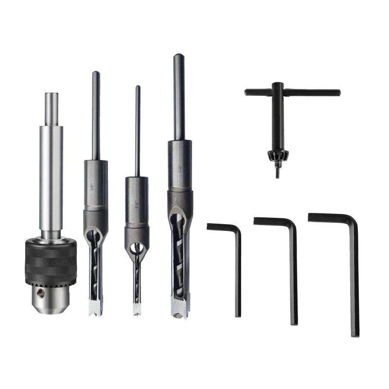 Pöytämallinen tappireikäkone täyskuparimoottori 0,5HP 1700RPM valurautainen työpöytä 13mm istukka