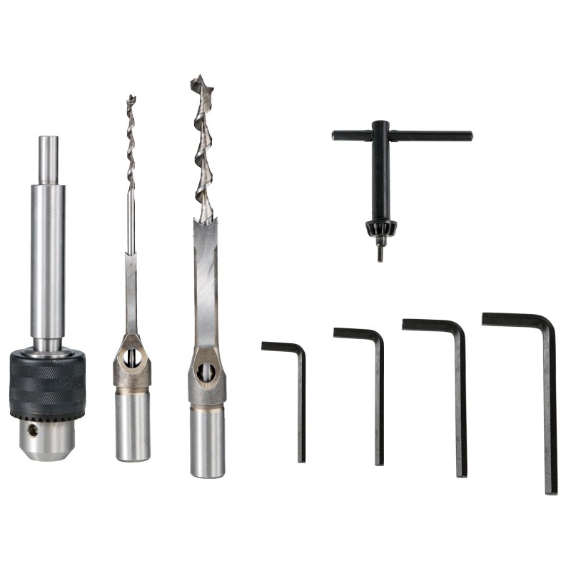 Pöytämallinen onttotaltan porakone valurauta- ja teräsrunko 13 mm istukka puu- ja metallityöhön