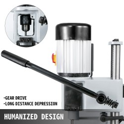 Pöytämallinen tappikone 750 watin valurauta ja teräsrunko taltankapasiteetti 6–12 millimetriä puutöihin