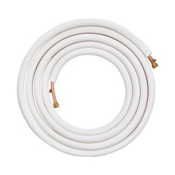 Kuparinen mini-split linjasarja 7620 mm 6,35 ja 9,53 mm kolmikerroksinen eristys