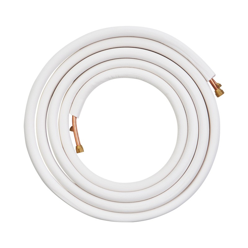 Mini-split kupariputkistosarja 7620 mm 6,35 ja 12,7 mm kolmikerroksisella eristyksellä