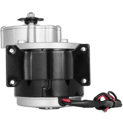 Harjallinen 24V tasavirtamoottori 350W 3000 r min 410 9T ketjuratas rauta alumiinikotelo