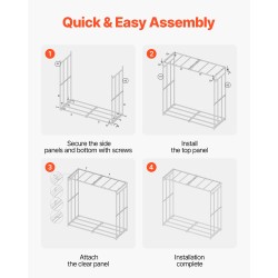Halkoteline jauhemaalatulla metallirungolla kaltevalla kupukatolla 143 cm 299 kg kantavuus ulkokäyttöön