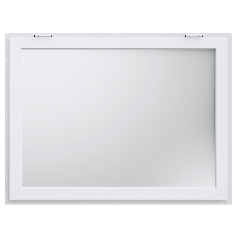 Tarjoiluikkuna alumiiniseos 1220×915 mm ruokarekkoihin 85° avautuma kiinteällä markiisiovella