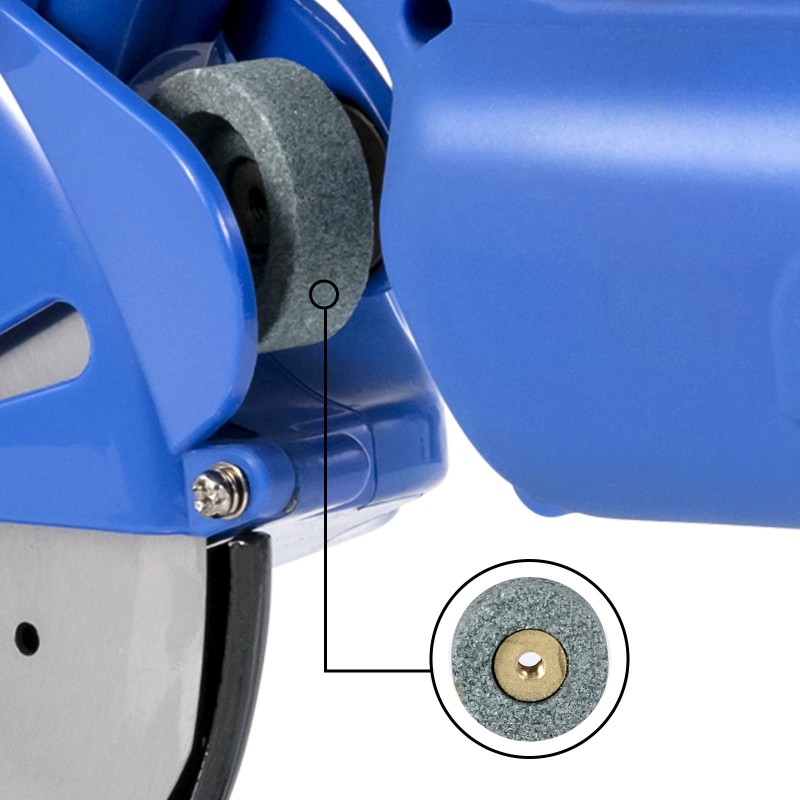 Sähköinen kangasleikkuri akulla 125 millimetrin terä 39 millimetrin leikkuukorkeus