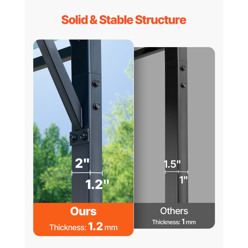 Metallinen autokatos galvanoidusta teräksestä 4x8x3,15m irrotettavilla sivuseinillä