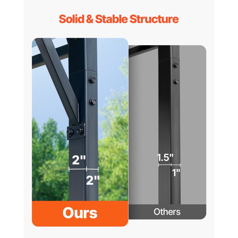 Metallinen autokatos 5,8×7,45×3,77m teräsrunko polyeteenikate irrotettavat sivuseinät