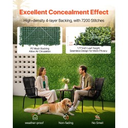 Nurmiseinäpaneeli keinotekoinen polyeteeni 3000×1500 mm vihreä näkösuoja 1 kpl