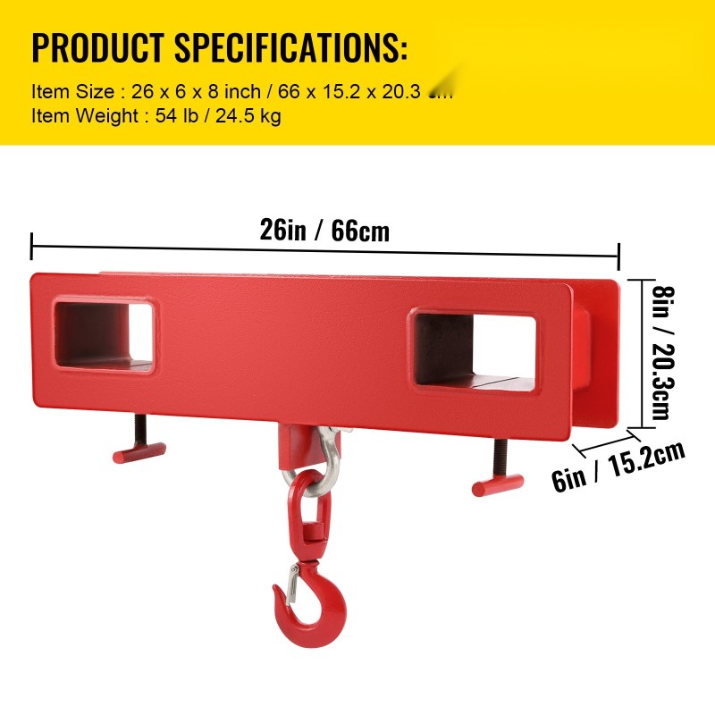 Trukin nostokoukku hiiliteräksinen jauhemaalattu 2 t kantavuus kääntyvä 360 asteen