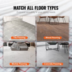 Alumiini-muovikomposiittiputki 16 mm 2 mm 300 m lattialämmitykseen käyttövesiin