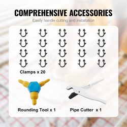 Alumiini-muovikomposiittiputki PEX 16 mm 2 mm 200 m lattialämmitykseen