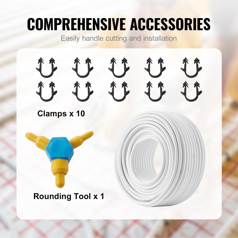 Alumiini-muovikomposiittiputki PEX-AL-PEX 16 mm 2 mm 100 m lattialämmitykseen